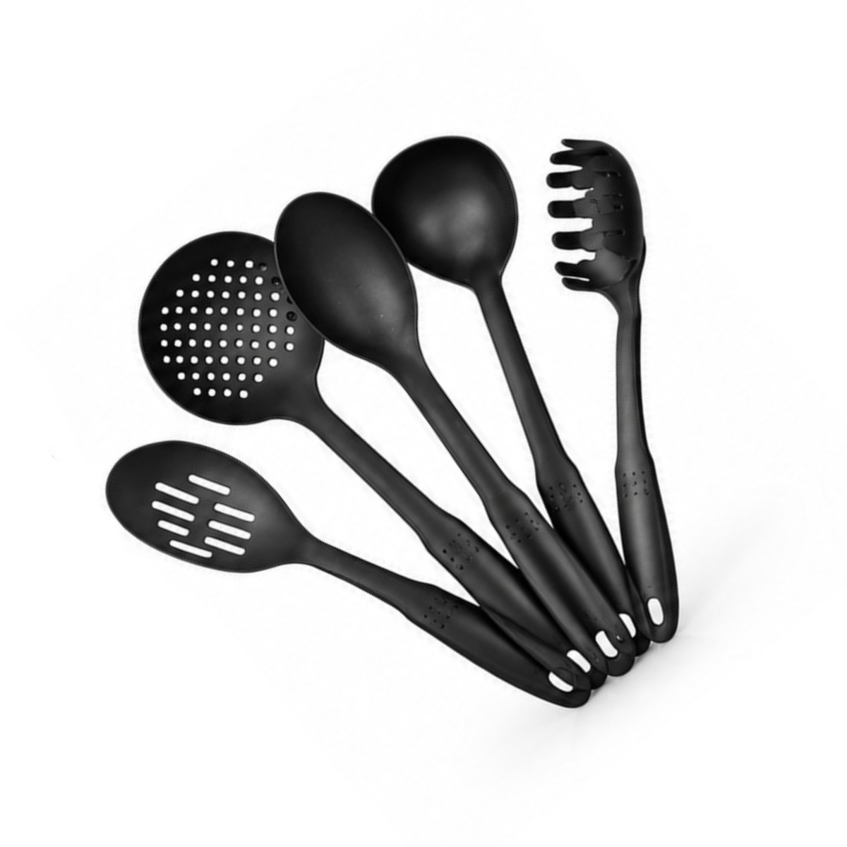 18 Pieces AR Marble Glory Cookware Black | Kitchen Gift Set
