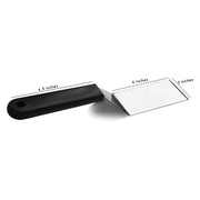 Stainless Steel Restaurant Turner Smash Burger Flipper Spatula Grill Scraper - Large