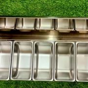 Imported Stainless Steel Masala Box – 5 Compartments