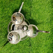 Stainless Steel Sauce Set with Ring Stand
