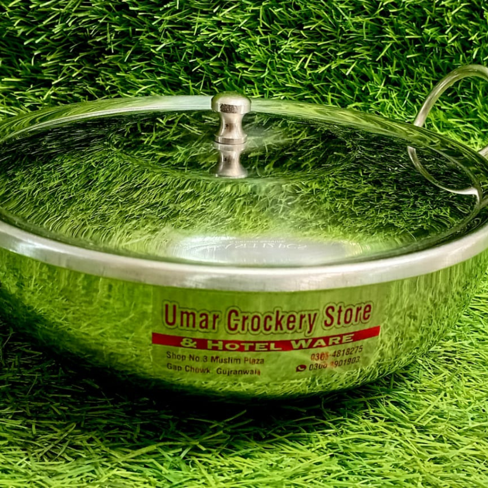 Stainless Steel Serving Karahi