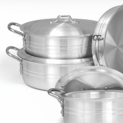 8 Pieces AR Metal Finish Fish Pot Casserole Set 7/10