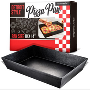 Non-Stick Rectangle Pizza Pan with Lid