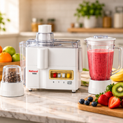 National HAA-301 3-in-1 Juicer, Blender & Grinder – Kitchen Appliance