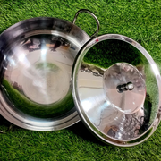 Magnet Steel Serving Karahi