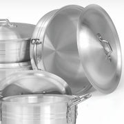 8 Pieces AR Metal Finish Fish Pot Casserole Set 7/10