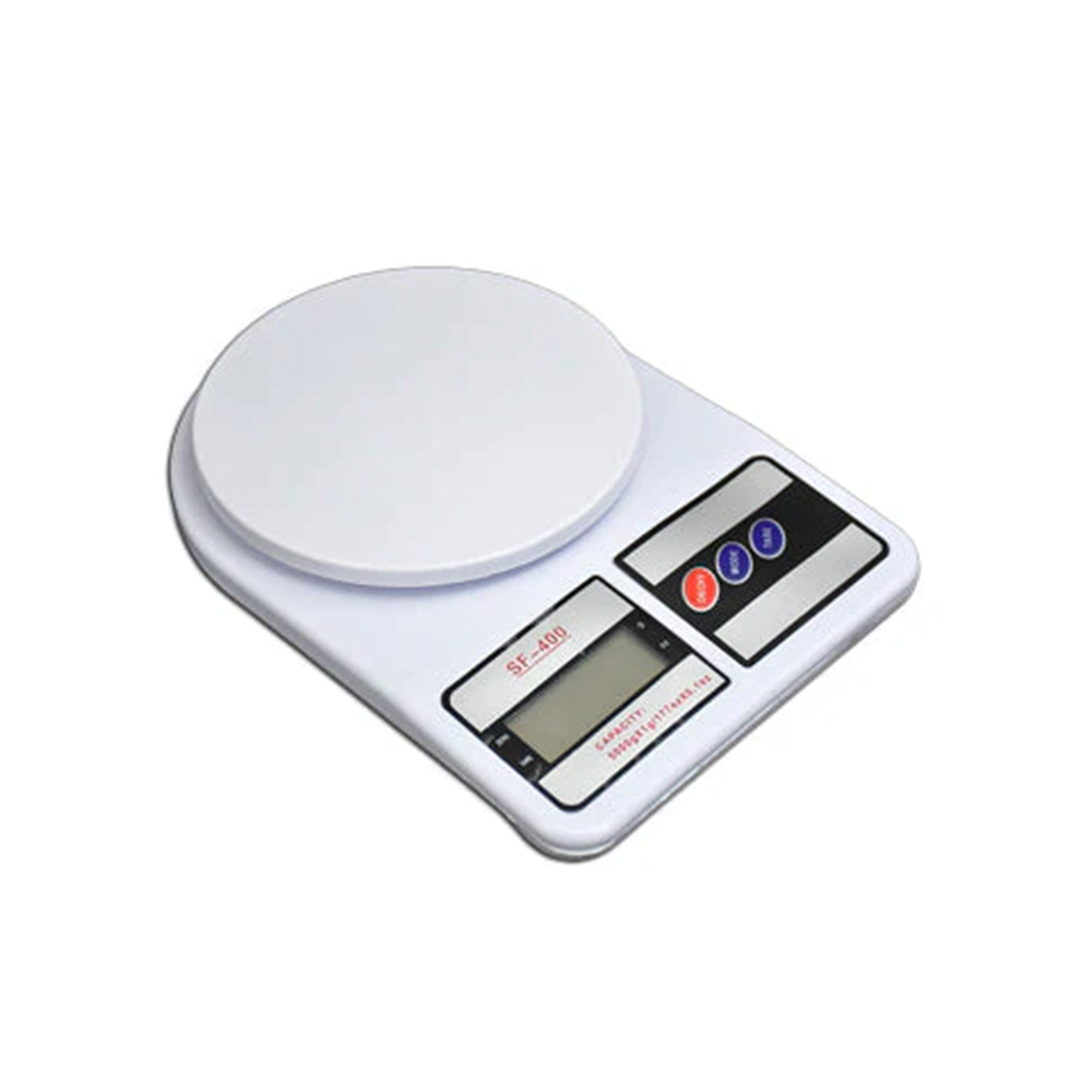 10kg Mini Electronic Digital Glass Kitchen Weighing Scale - Multifunction Food Weighing Scale