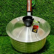 AR Stainless Steel Sauce Pan – Durable & Multi-Purpose Cooking Pan