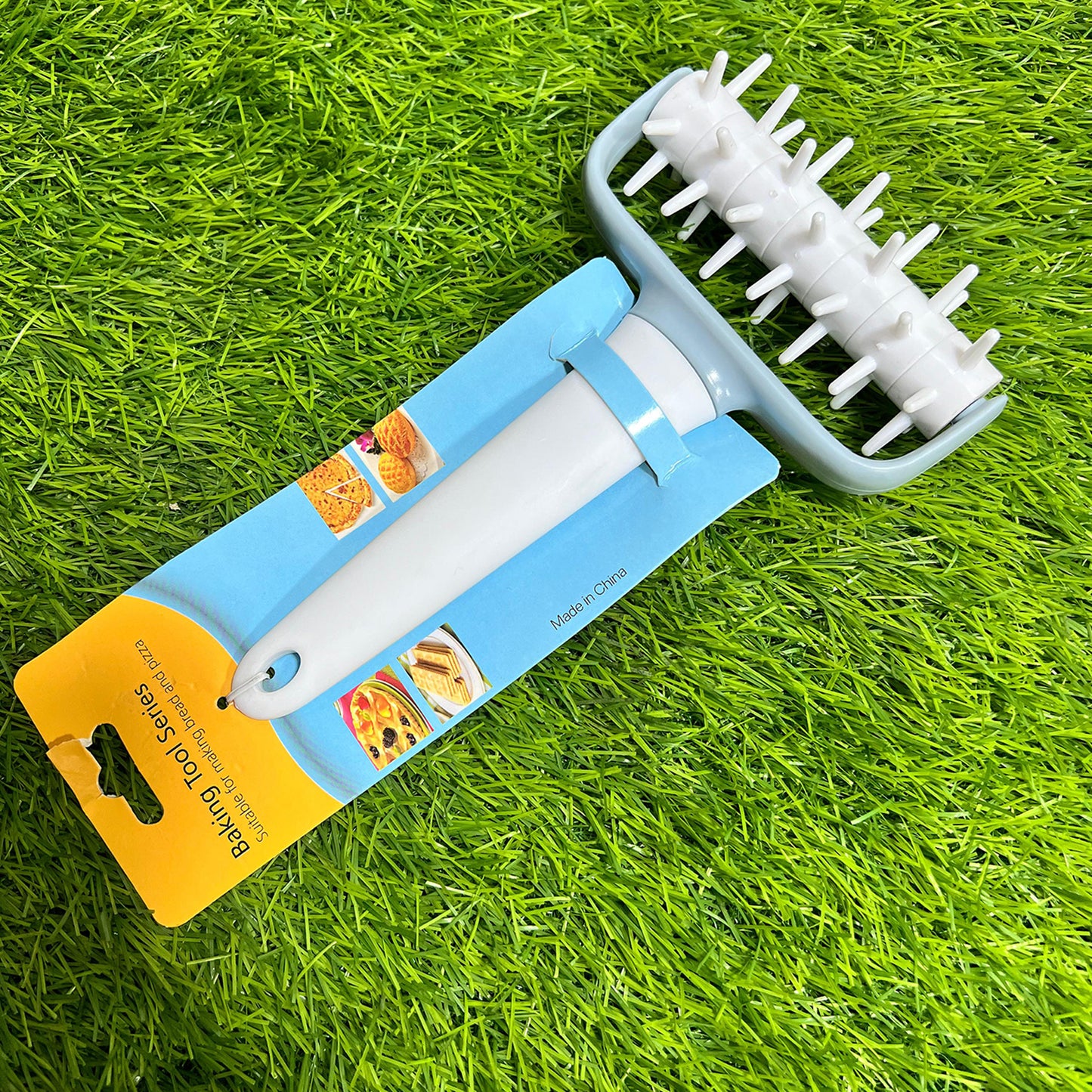 Pastry Dough Docker Roller – Anti-Bubble Tool for Pizza, Pie & Pastry