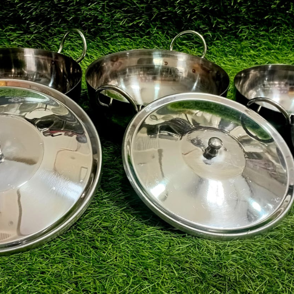Magnet Steel Serving Karahi