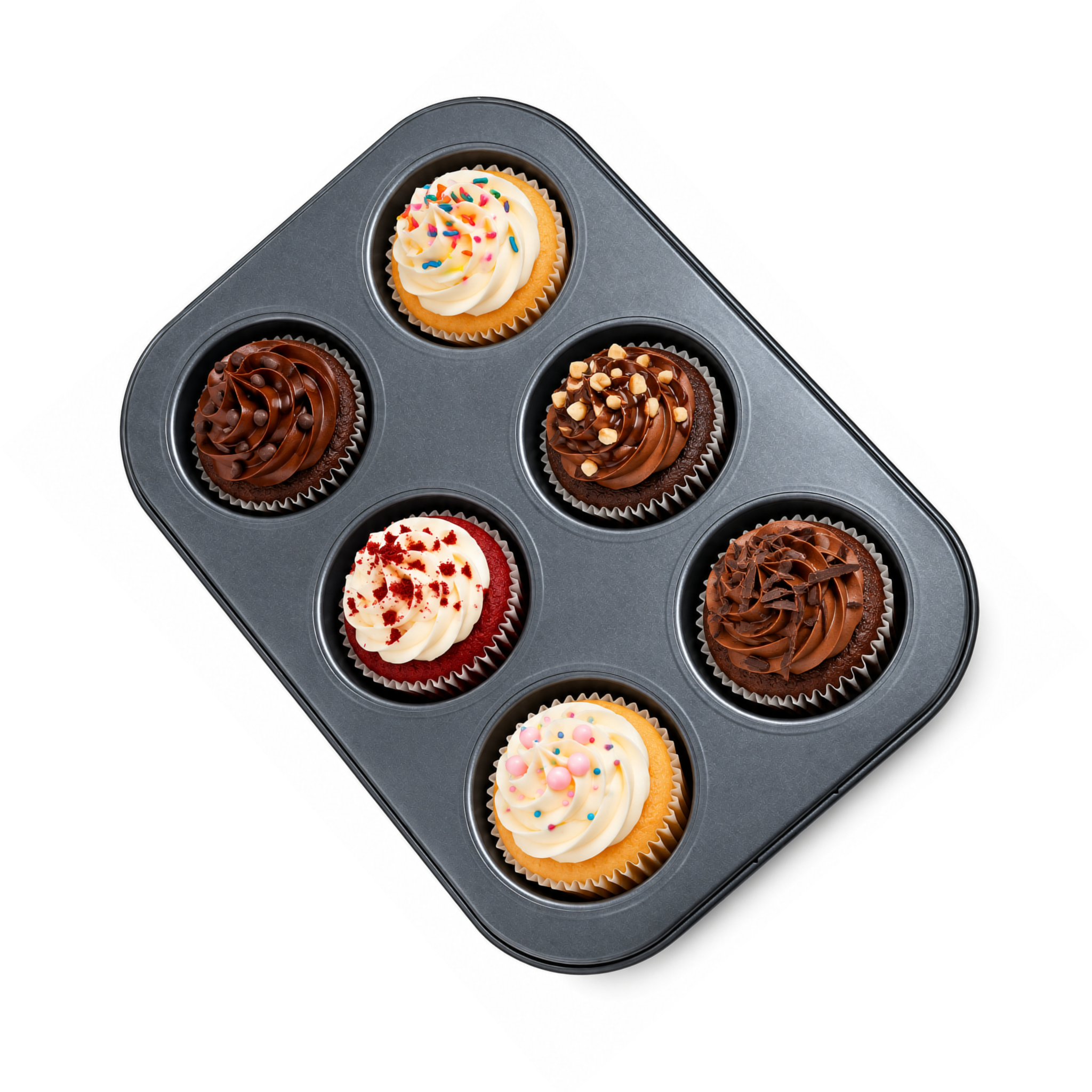 Cup Cake Pan – 6 Cup