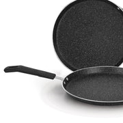 AR Marble Coated Non Stick Hot Plate - Black
