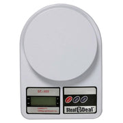 10kg Mini Electronic Digital Glass Kitchen Weighing Scale - Multifunction Food Weighing Scale