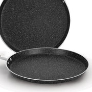AR Marble Coated Non Stick Hot Plate - Black