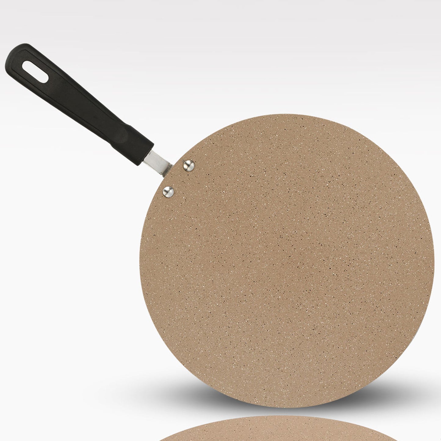 AR Marble Coated Non Stick Tawa - Beige
