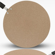 AR Marble Coated Non Stick Tawa - Beige