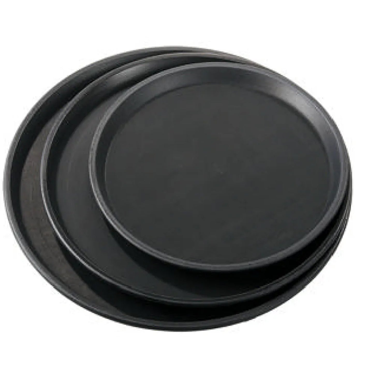 1 Pieces Non-stick Pizza Pan Sets Kitchen Baking Trays Pan Round – Black