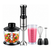 National HAA-1203 Hand Blender 5 in 1 with Chopper, Whisk & Coffee Beater