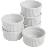 Porcelain Ramekin 6 Pcs Set
