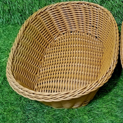China Bread Basket in oval shape, durable and stylish bread serving basket