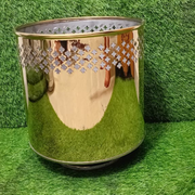 Elegant Golden Planter Decorative Flower Pot