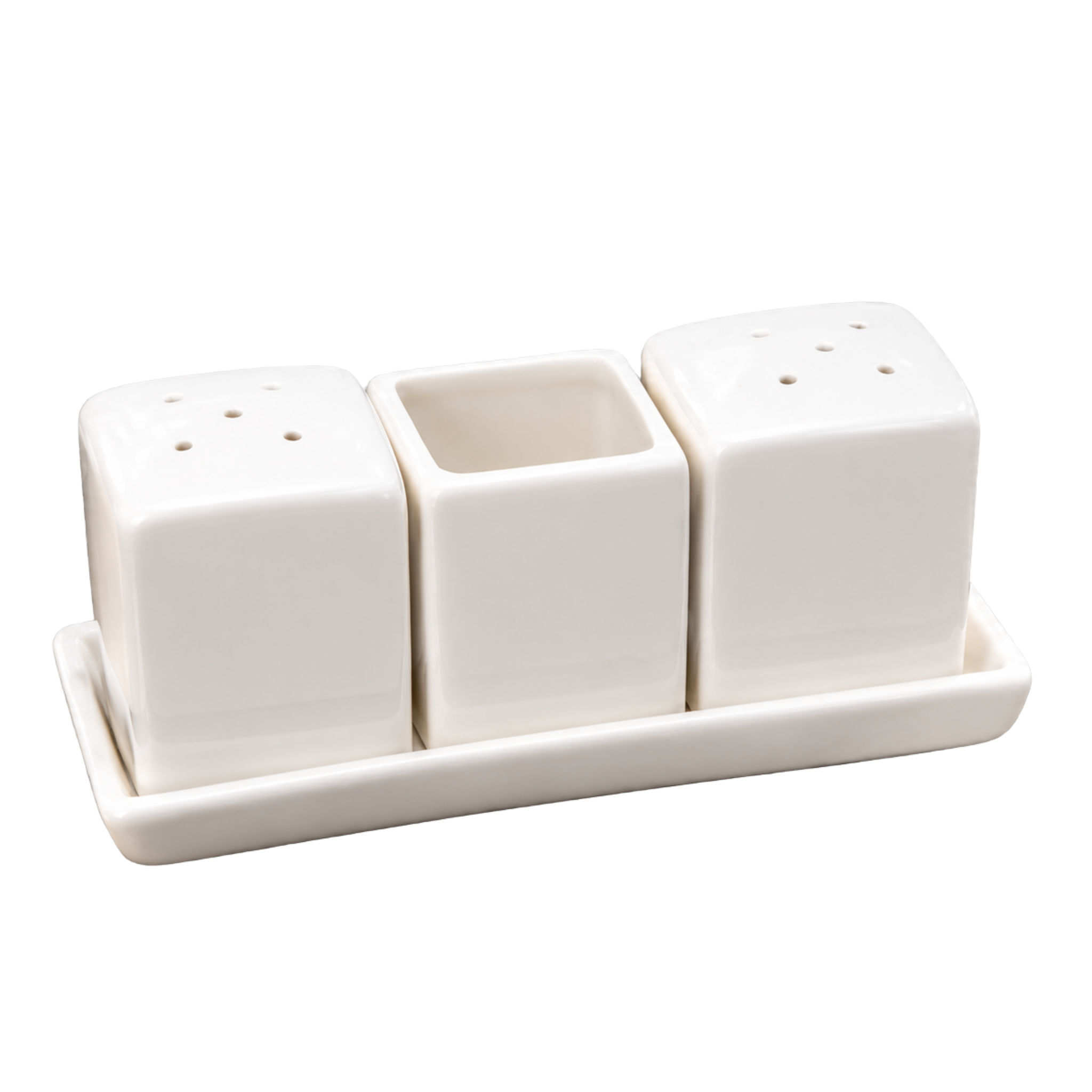 Elegant Porcelain Pepper Shaker – Classic Tabletop Seasoning Dispenser