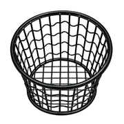 Black Non-Stick Coated Fries Bouquet & Serving Basket | Umar Hotelier