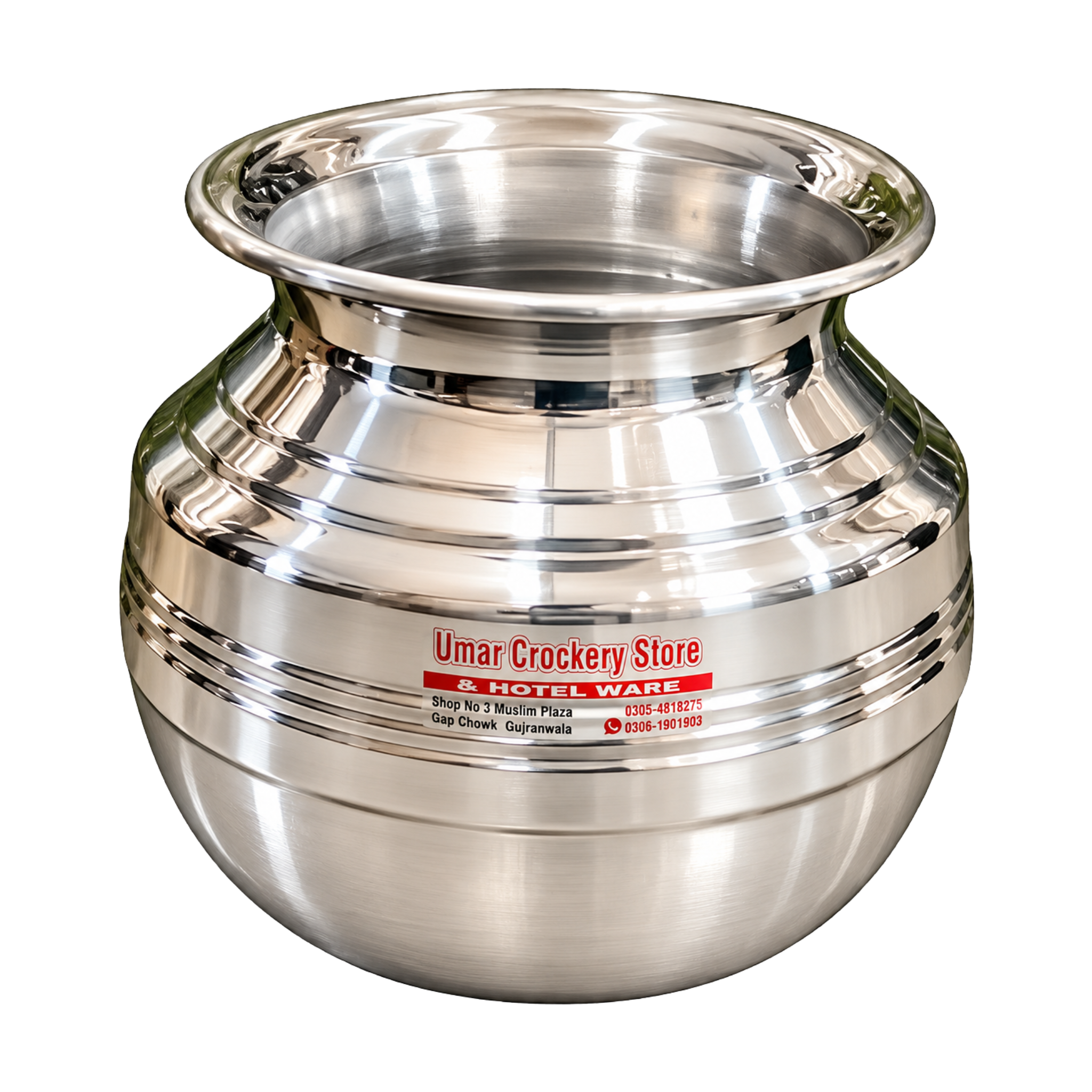 Stainless Steel Muggi – Traditional Multi-Glass Holder