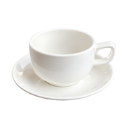 Classic Porcelain Cup with Saucer – Elegant Tea & Coffee Set