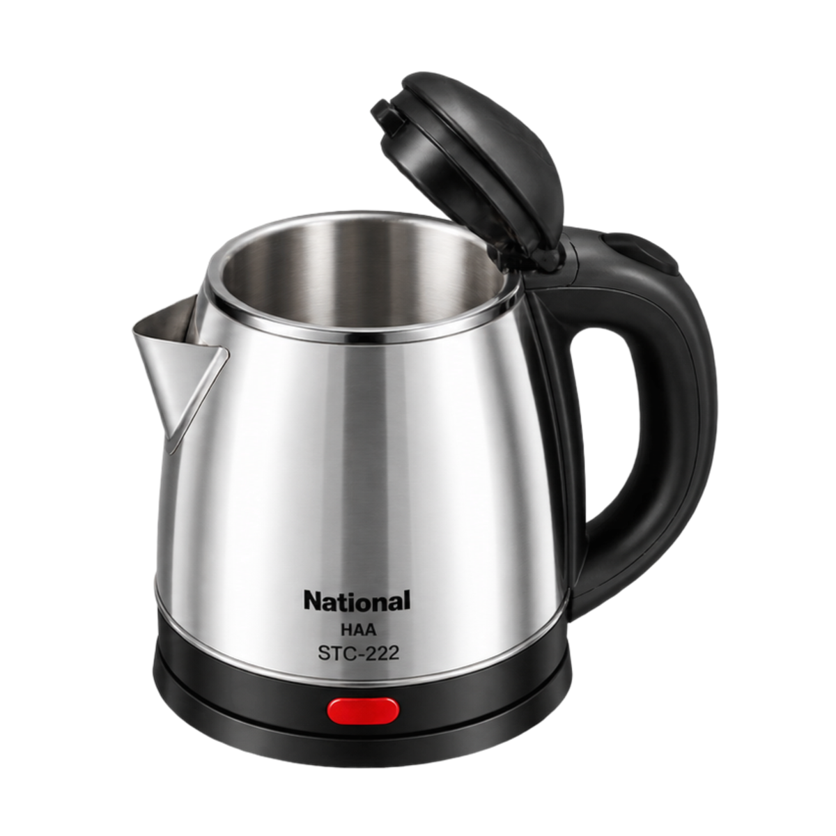 National HAA STC-222 Stainless Steel Electric Kettle – Fast Water Boiler