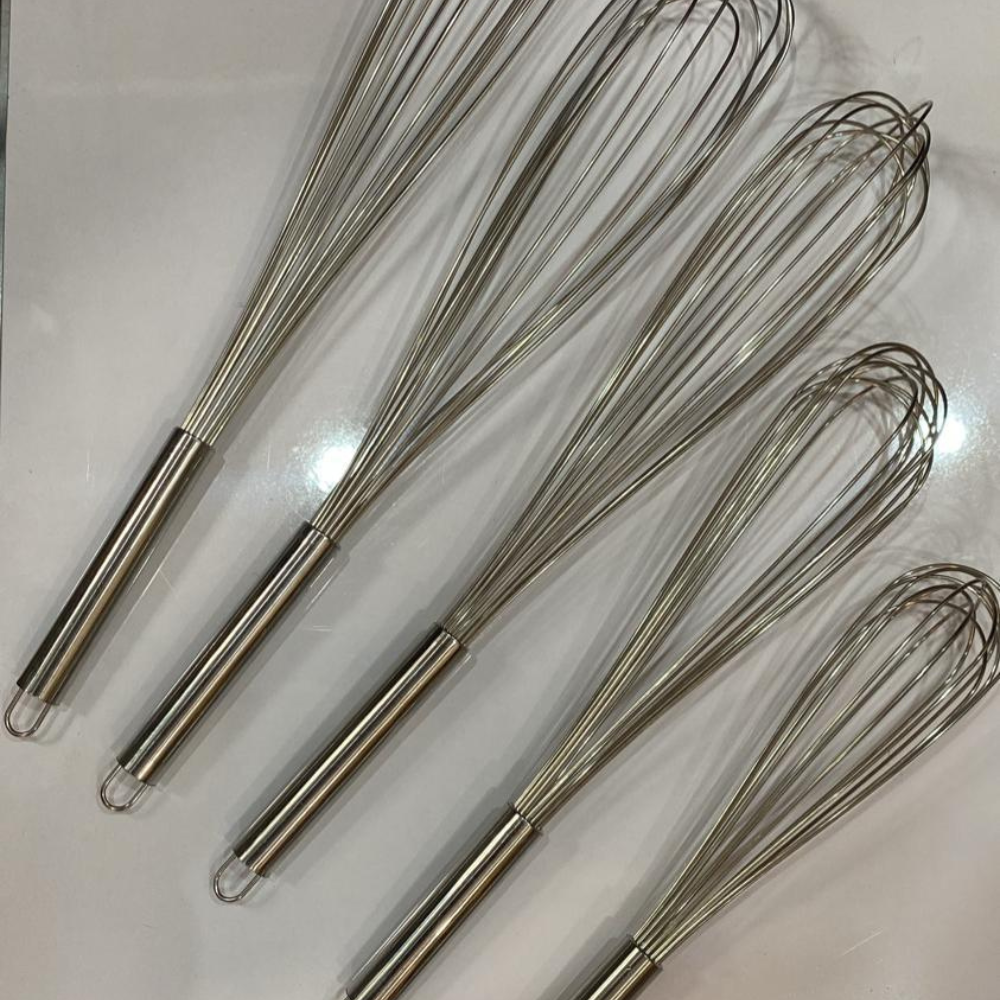 Commercial-Grade Stainless Steel Whisk – Heavy-Duty Kitchen Essential