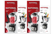 Multi-Functional National AUH 3-in-1 Commercial Blender & Grinder