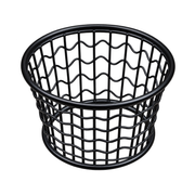 Black Non-Stick Coated Fries Bouquet & Serving Basket | Umar Hotelier