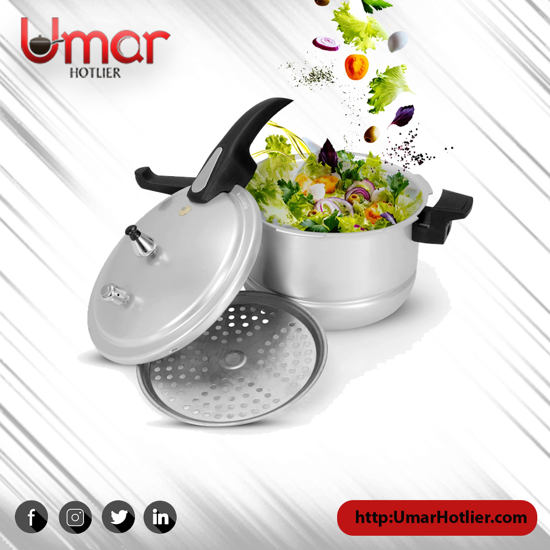 AR Gold 2 in 1 Steamer Pressure Cooker