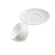 Classic Porcelain Cup with Saucer – Elegant Tea & Coffee Set