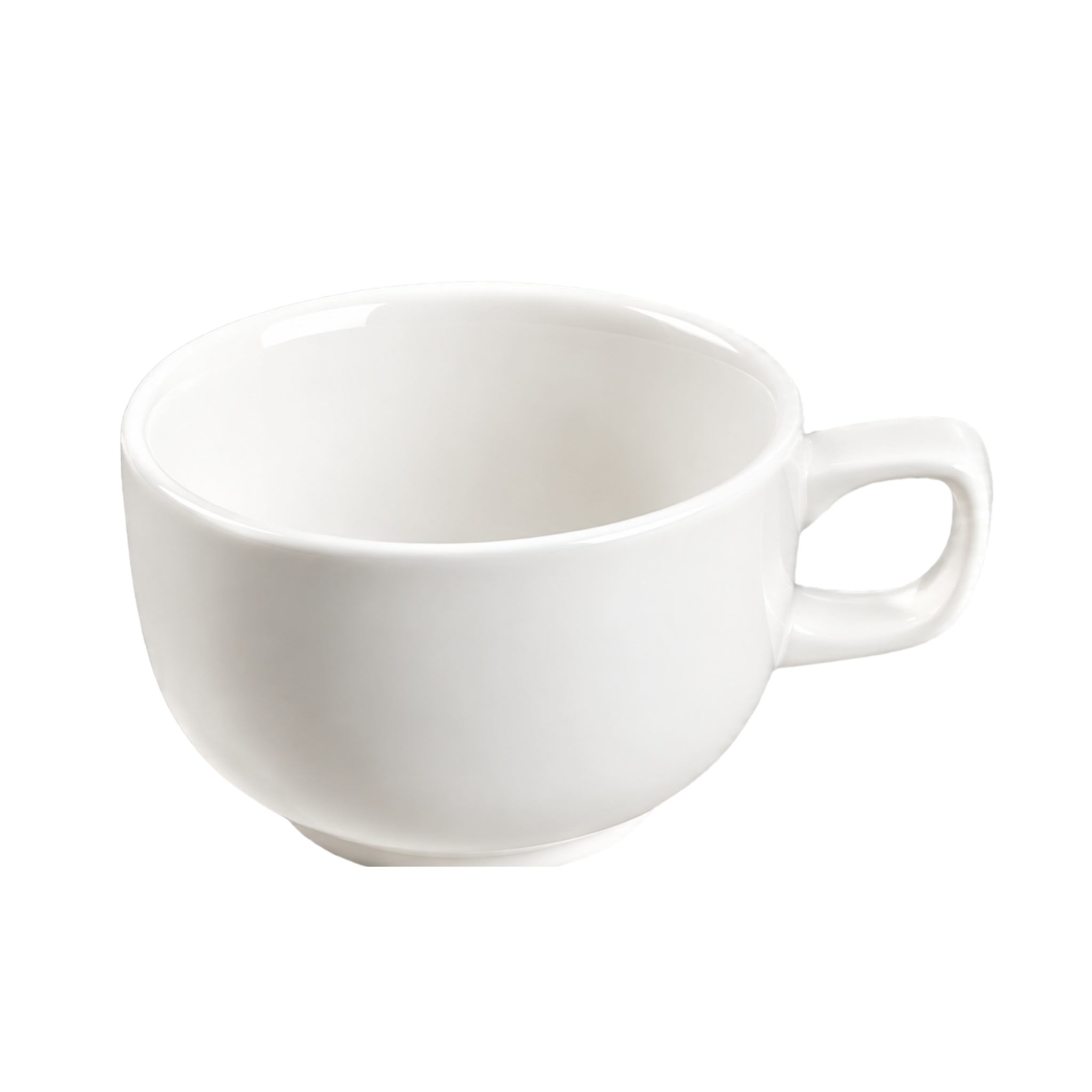 Classic Porcelain Cup with Saucer – Elegant Tea & Coffee Set