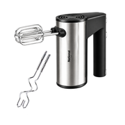 National HAA-1101 Electric Egg Beater 2-in-1 Stainless Steel Mixer with 5 Speeds