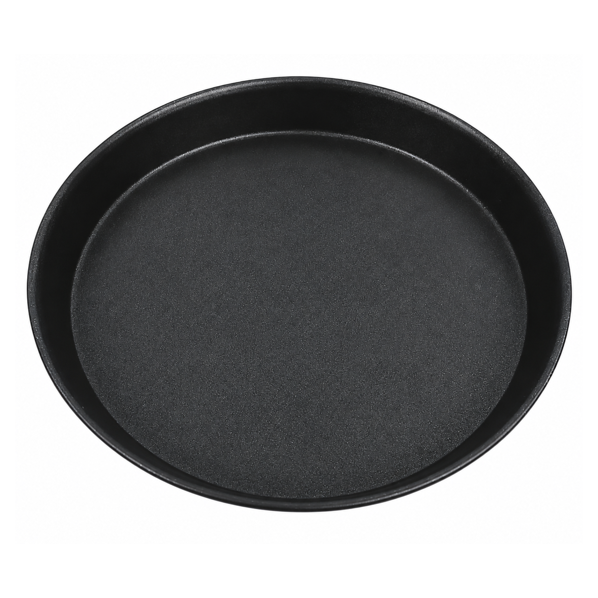 Non Stick Round Pizza Pan Plate Black | Heavy Duty Pizza Tray
