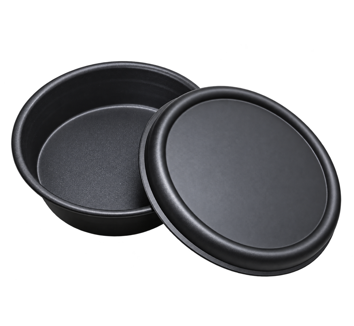 Non Stick Pizza Pan with Lid (7–17 Inch) | Heavy Duty Iron Pizza Pan