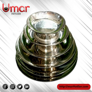 Stainless Steel Flat Karahi