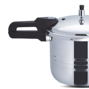 SK Sapphire Mirror Polish Pressure Cooker with Easy Gripping