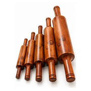 Commercial Wooden Rolling Pin (Belan) – Available in 5 Sizes